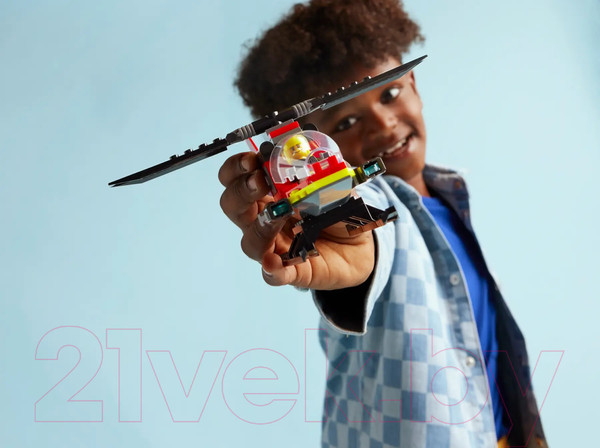 Изображение товара Конструктор Lego City Fire Пожарно-спасательный вертолет / 60411 