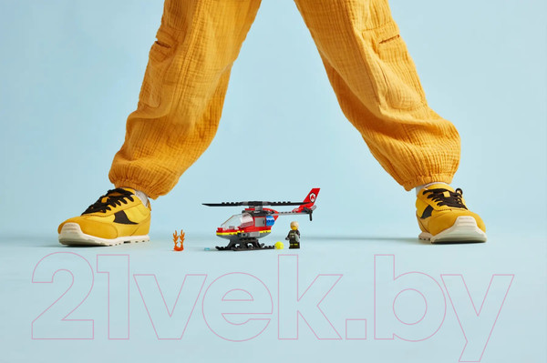 Изображение товара Конструктор Lego City Fire Пожарно-спасательный вертолет / 60411 