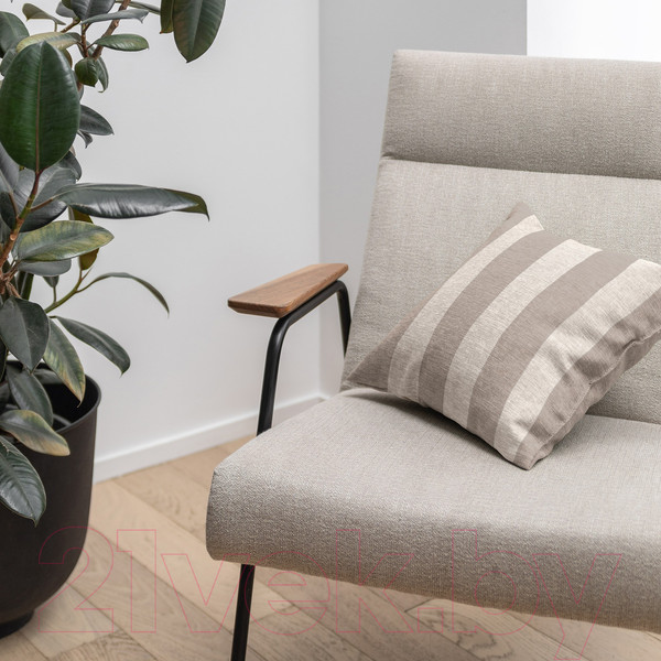 Изображение товара Подушка декоративная Волшебная ночь Волшебная Ночь 40x40 / 764716 (рогожка, зебра-экрю)