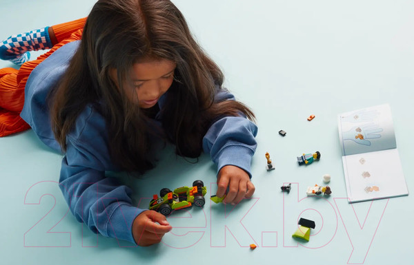 Изображение товара Конструктор Lego City Vehicles Зеленый гоночный автомобиль / 60399 