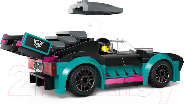 Изображение товара Конструктор Lego City Vehicles Гоночный автомобиль и грузовик-автовоз / 60406 