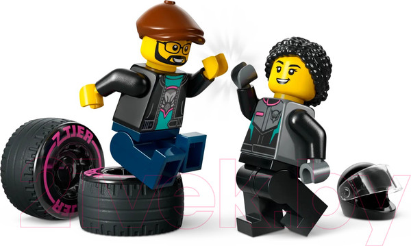 Изображение товара Конструктор Lego City Vehicles Гоночный автомобиль и грузовик-автовоз / 60406 