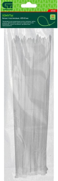 Изображение товара Стяжка для кабеля СибрТех 45582 (50шт)
