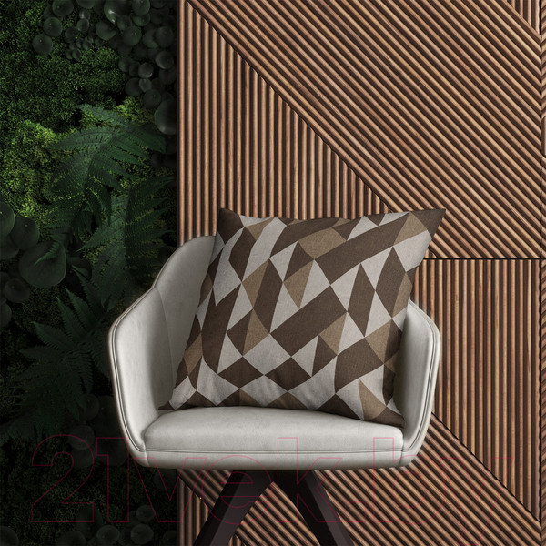 Изображение товара Подушка декоративная Волшебная ночь Волшебная Ночь 40x40 / 784311 (рогожка, калейдоскоп)