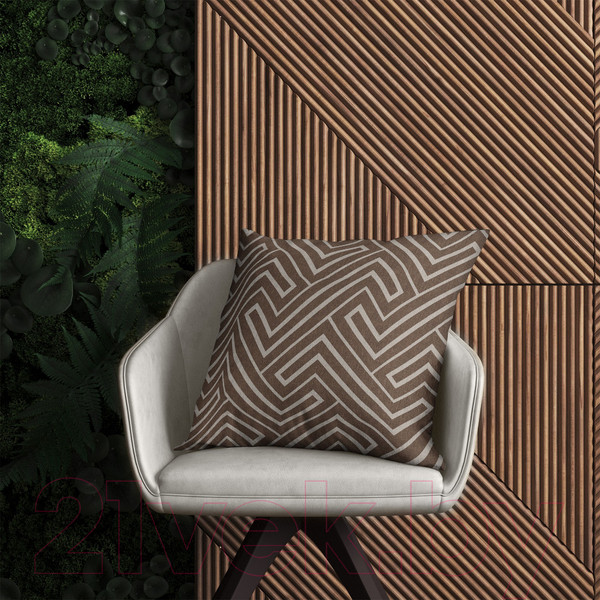 Изображение товара Подушка декоративная Волшебная ночь Волшебная Ночь 40x40 / 784235 (рогожка, лабиринт)