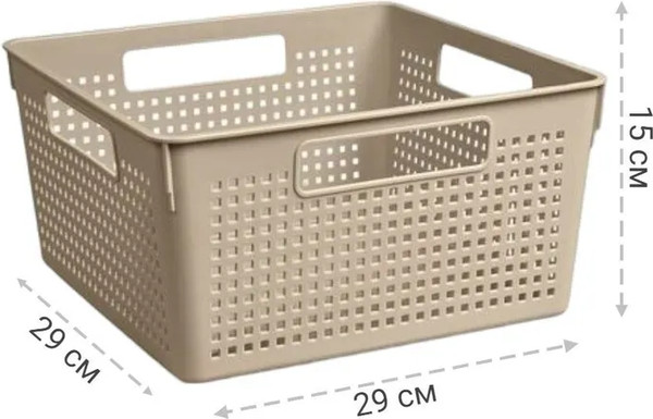 Изображение товара Коробка для хранения Violet Лофт V6911020 (11л, латте)