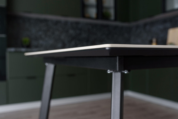 Изображение товара Обеденный стол ДСВ Граф 100x80 (белый)