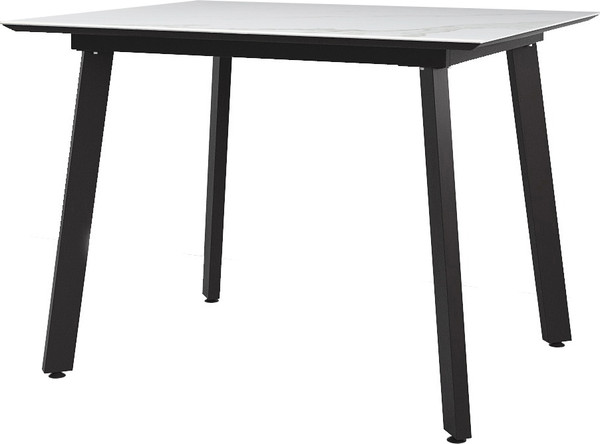 Изображение товара Обеденный стол ДСВ Граф 100x80 (белый)