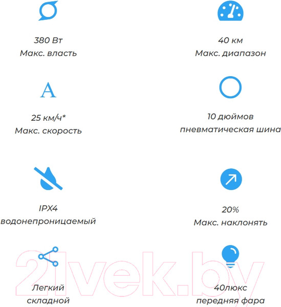 Изображение товара Электросамокат Navee N20 Electric Scooter K2A-N20AE (серый)