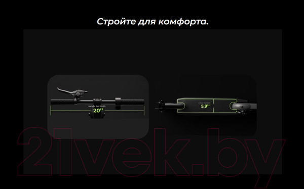Изображение товара Электросамокат Navee N20 Electric Scooter K2A-N20AE (серый)