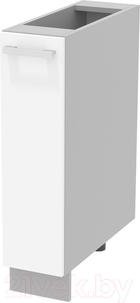 Изображение товара Шкаф карго Интерлиния Компо НШ20  (белый платинум)