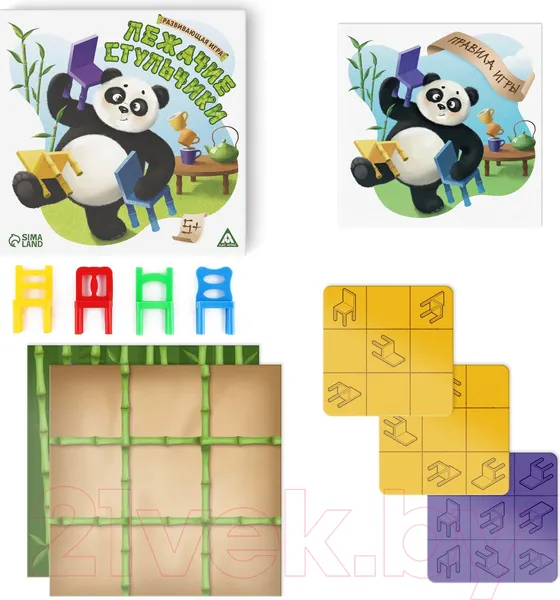 Изображение товара Настольная игра Лас Играс Лежачие стульчики / 10278409