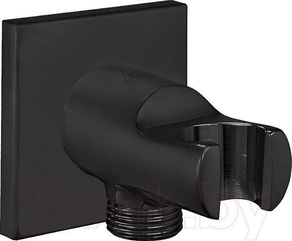 Изображение товара Подключение для душевого шланга E.C.A 102199603C1EX (черный матовый)