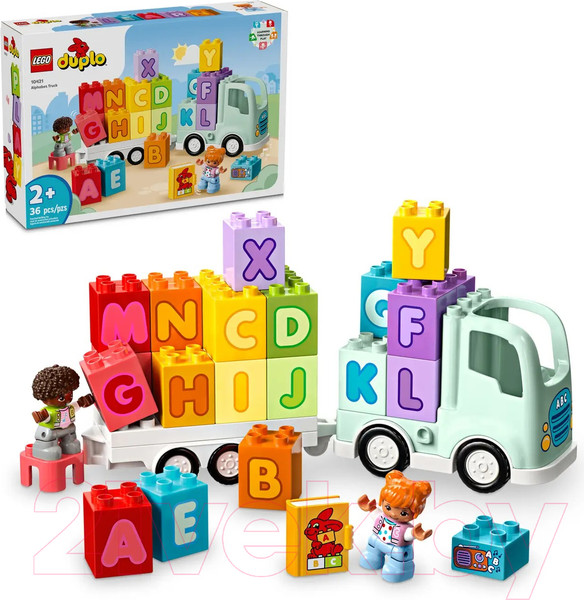 Изображение товара Конструктор Lego Duplo Town Алфавитный грузовик / 10421 