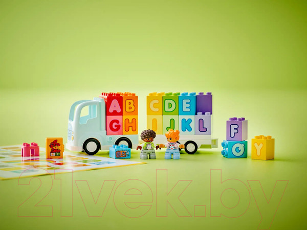 Изображение товара Конструктор Lego Duplo Town Алфавитный грузовик / 10421 
