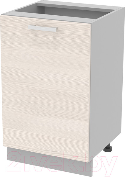 Изображение товара Шкаф-стол кухонный Интерлиния Компо НШ50р-1дв (вудлайн)