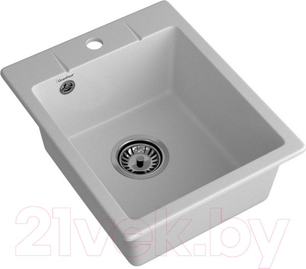 Изображение товара Мойка кухонная GranFest Quarz GF-UR-240 (серый)