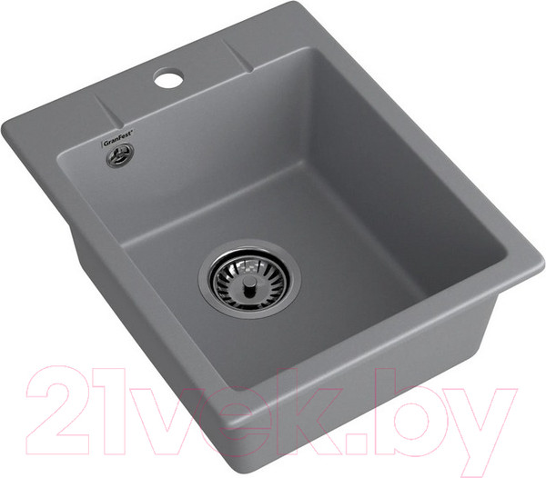 Изображение товара Мойка кухонная GranFest Quarz GF-UR-240 (темно-серый)