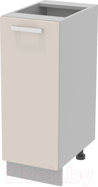 Изображение товара Шкаф-стол кухонный Интерлиния Компо НШ30р-1дв (персидский жемчуг)