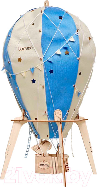 Изображение товара Конструктор электромеханический Lemmo Светильник Воздушный шар Сияние ночи / 02-23
