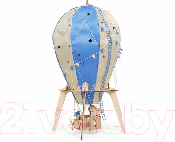 Изображение товара Конструктор электромеханический Lemmo Светильник Воздушный шар Сияние ночи / 02-23