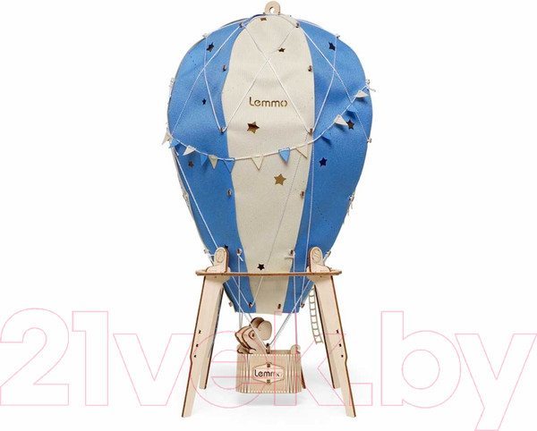 Изображение товара Конструктор электромеханический Lemmo Светильник Воздушный шар Сияние ночи / 02-23