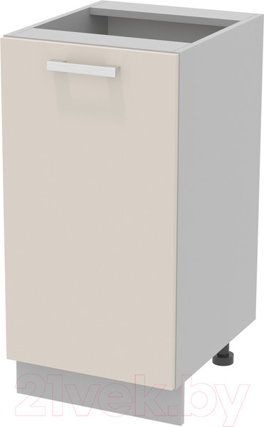 Изображение товара Шкаф-стол кухонный Интерлиния Компо НШ40р-1дв (персидский жемчуг)