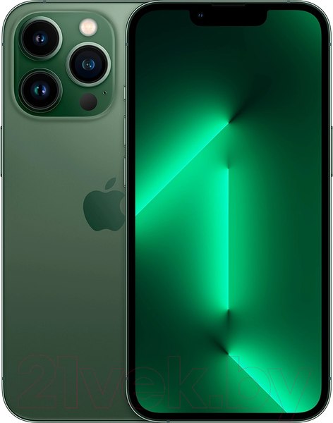 Изображение товара Смартфон восстановленный Apple iPhone 13 Pro 128GB Flip Грейд A (альпийский зеленый)