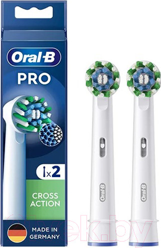 Набор насадок для зубной щетки Oral-B CrossAction EB50_2RX (2шт)