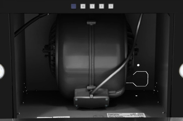 Изображение товара Вытяжка скрытая Akpo Neva Glass II 60 wk-12 (черный)