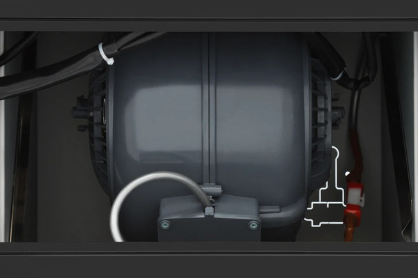 Изображение товара Вытяжка скрытая Akpo Neva II 60 wk-12 (черный)