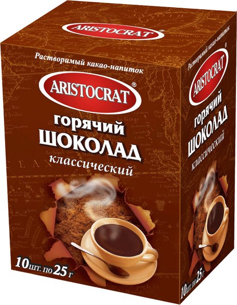 Изображение товара Горячий шоколад Aristocrat Классический (10х25г)