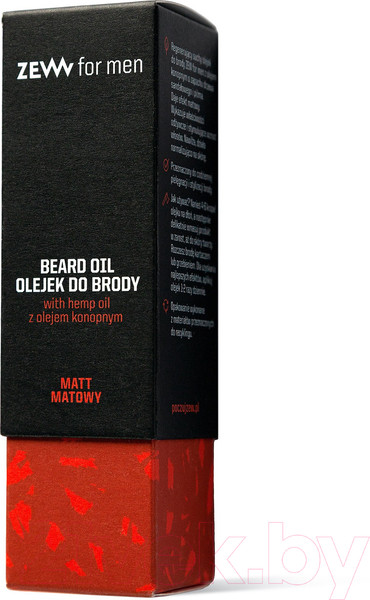 Изображение товара Масло для бороды ZEW for Men Matt (30мл)