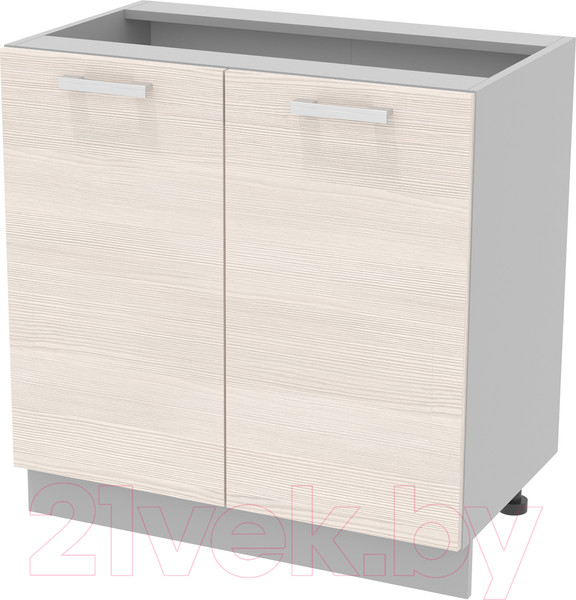 Изображение товара Шкаф-стол кухонный Интерлиния Компо НШ80р-2дв (вудлайн)