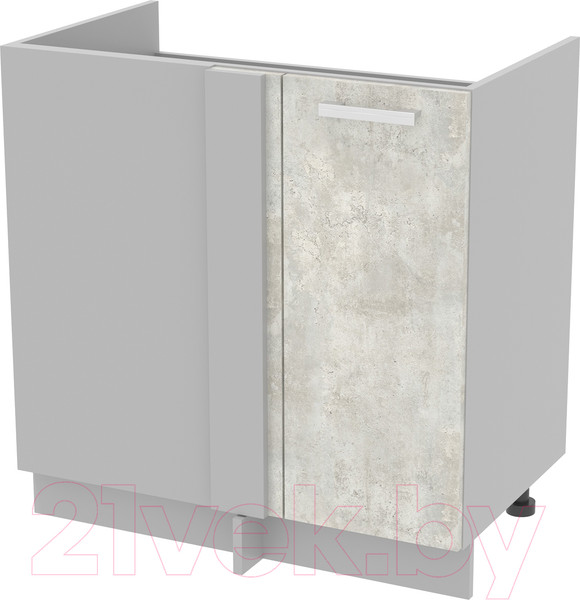 Изображение товара Шкаф под мойку Интерлиния Компо НШ88-М.П (бетон лайт)