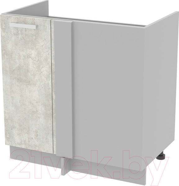 Изображение товара Шкаф под мойку Интерлиния Компо НШ88-М.П (бетон лайт)