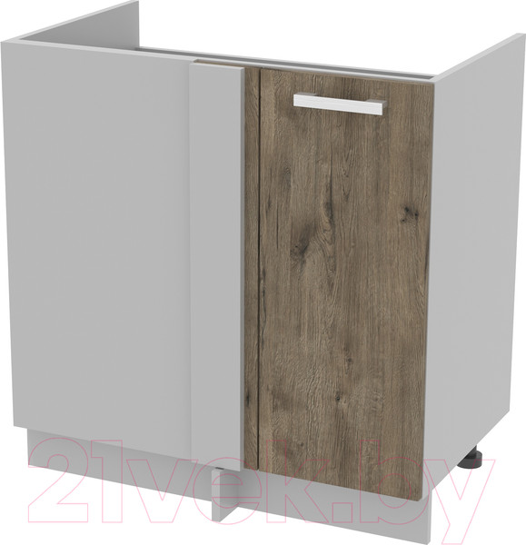 Изображение товара Шкаф под мойку Интерлиния Компо НШ88-М.П (дуб веллингтон)