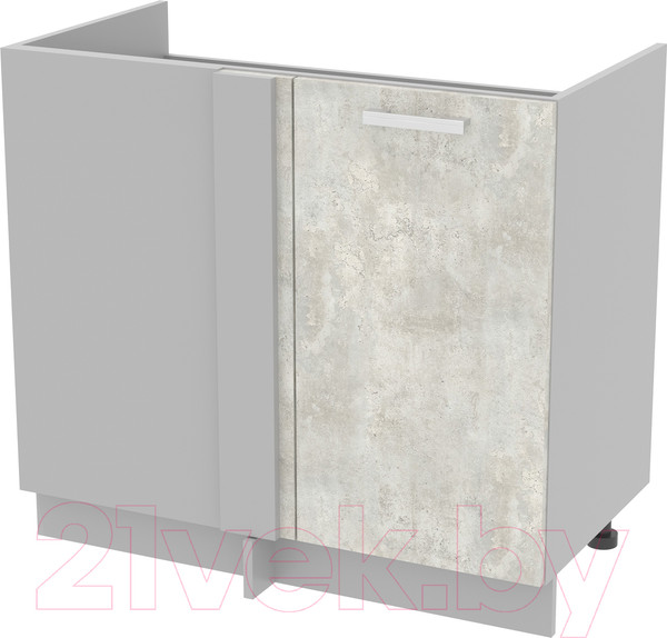 Изображение товара Шкаф под мойку Интерлиния Компо НШ98-М.П (бетон лайт)