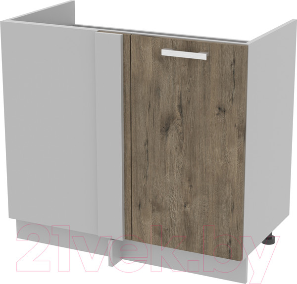 Изображение товара Шкаф под мойку Интерлиния Компо НШ98-М.П (дуб веллингтон)