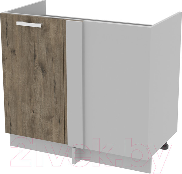Изображение товара Шкаф под мойку Интерлиния Компо НШ98-М.П (дуб веллингтон)