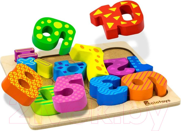 Изображение товара Сортер Alatoys Башня Цифры / БШ05