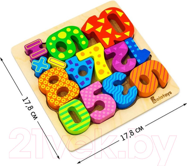 Изображение товара Сортер Alatoys Башня Цифры / БШ05