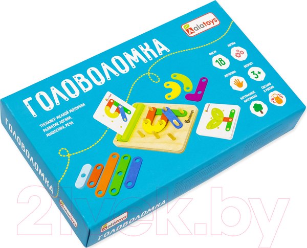 Изображение товара Развивающий игровой набор Alatoys Головоломка / РН05 