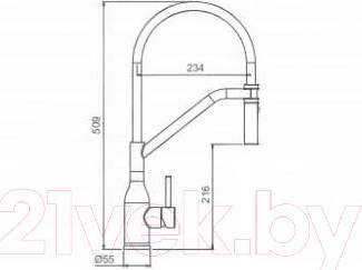 Изображение товара Смеситель Gappo G4098-19