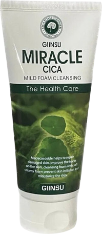 Изображение товара Пенка для умывания Giinsu Miracle Cica Mild Foam Cleansing С центеллой азиатской (180г)