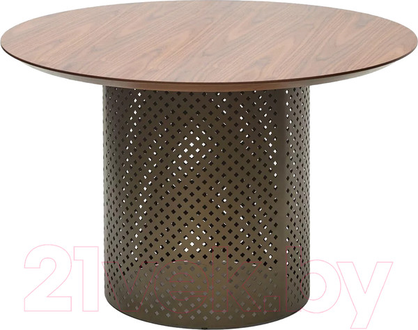 Изображение товара Обеденный стол M-City Rafael 120 / 632M05552 (орех 3001/бронза)