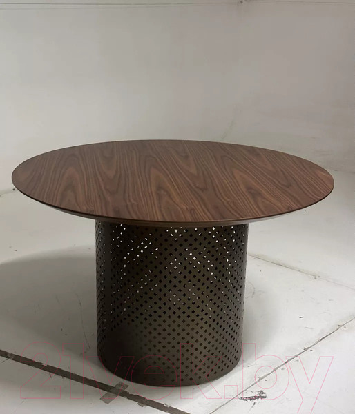 Изображение товара Обеденный стол M-City Rafael 120 / 632M05552 (орех 3001/бронза)