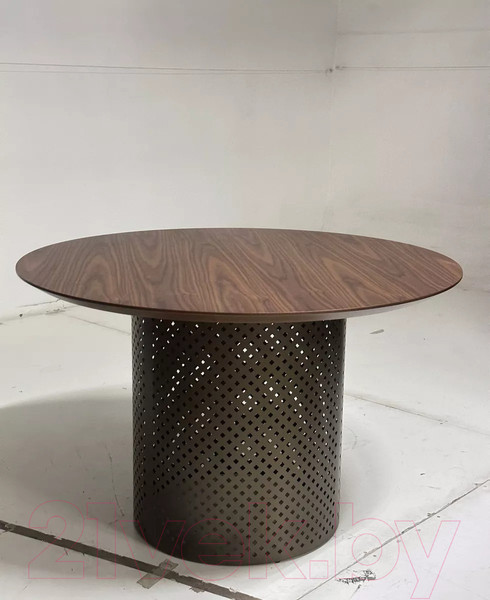 Изображение товара Обеденный стол M-City Rafael 120 / 632M05552 (орех 3001/бронза)