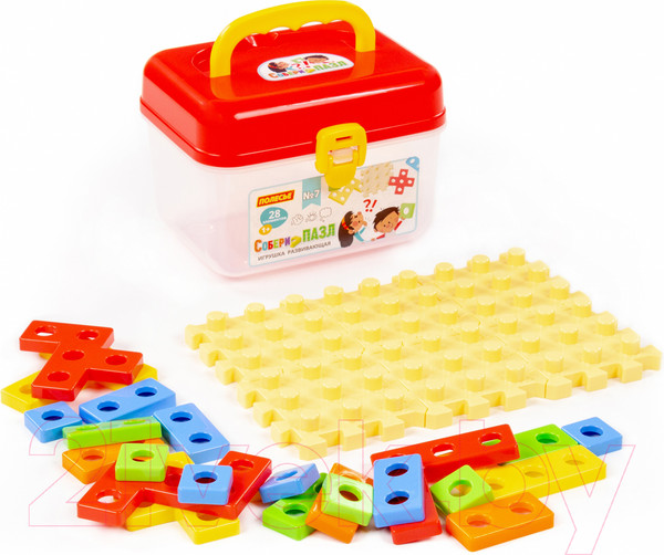 Изображение товара Конструктор Полесье Собери пазл №7 / 95381