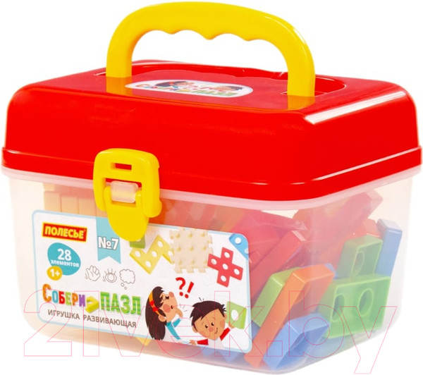 Изображение товара Конструктор Полесье Собери пазл №7 / 95381